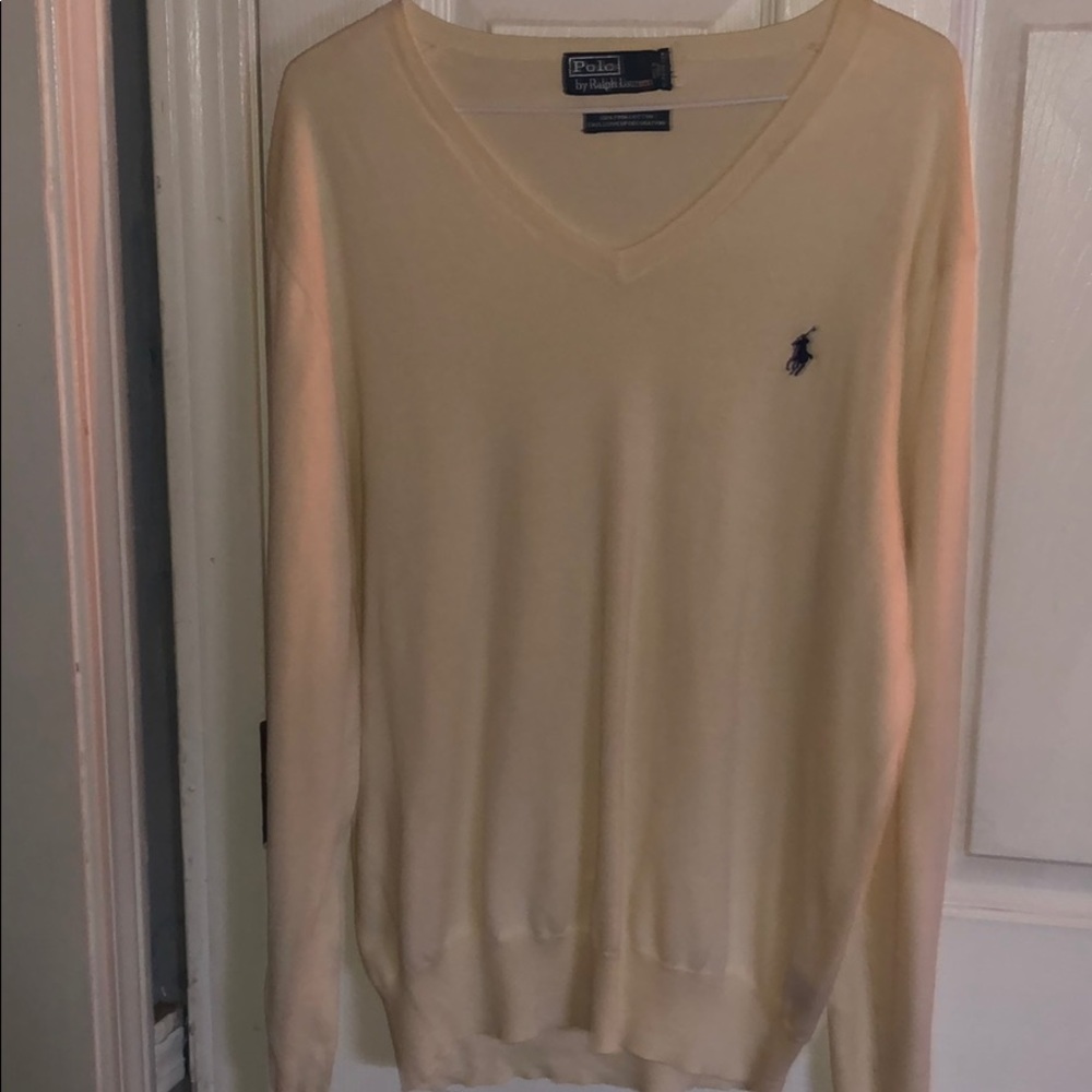 Light yellow Polo Men’s sweater